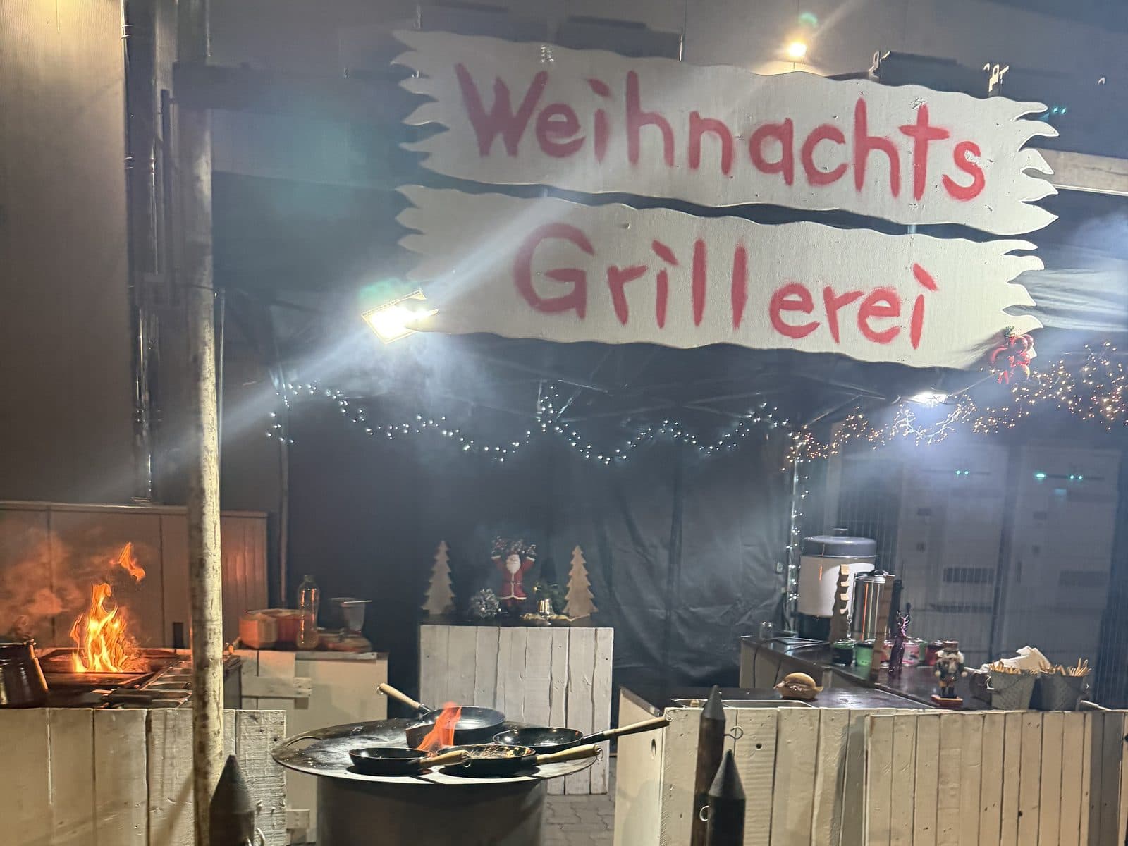 Weihnachtsgrillerei