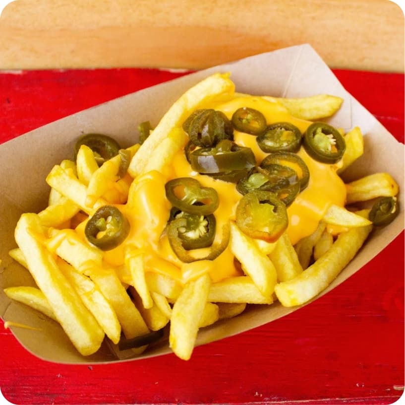 Canadian Fritten von FoodFighter — knusprig, frisch frittiert aus dem Truck